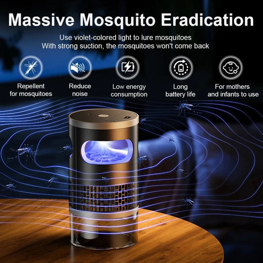Lampe anti moustique par aspiration MagicTrends