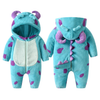 Baby Hooded Fleece Jumpsuit