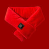USB heated scarf, Red