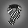USB heated scarf, Black Grid