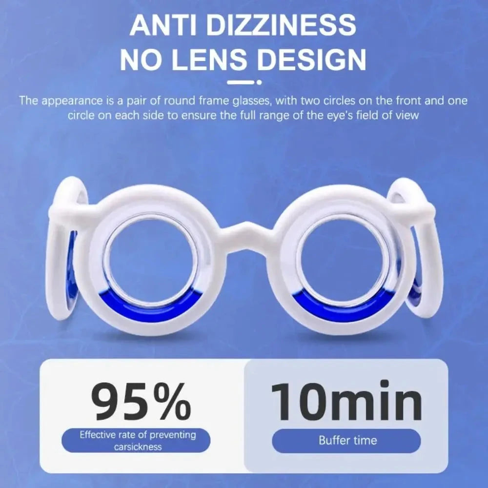 Motion Sickness Relief Glasses