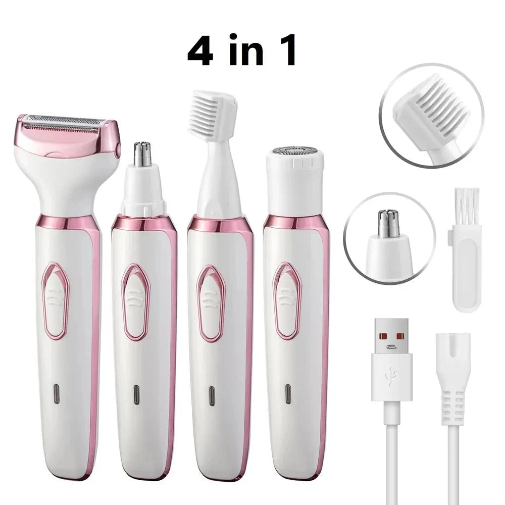 4-in-1 Women's Body Shaver