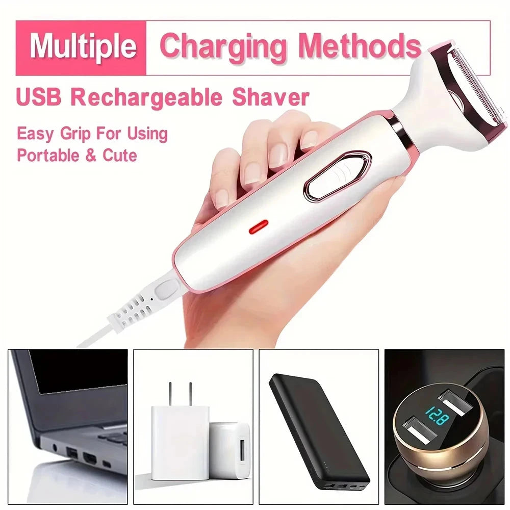 4-in-1 Women's Body Shaver