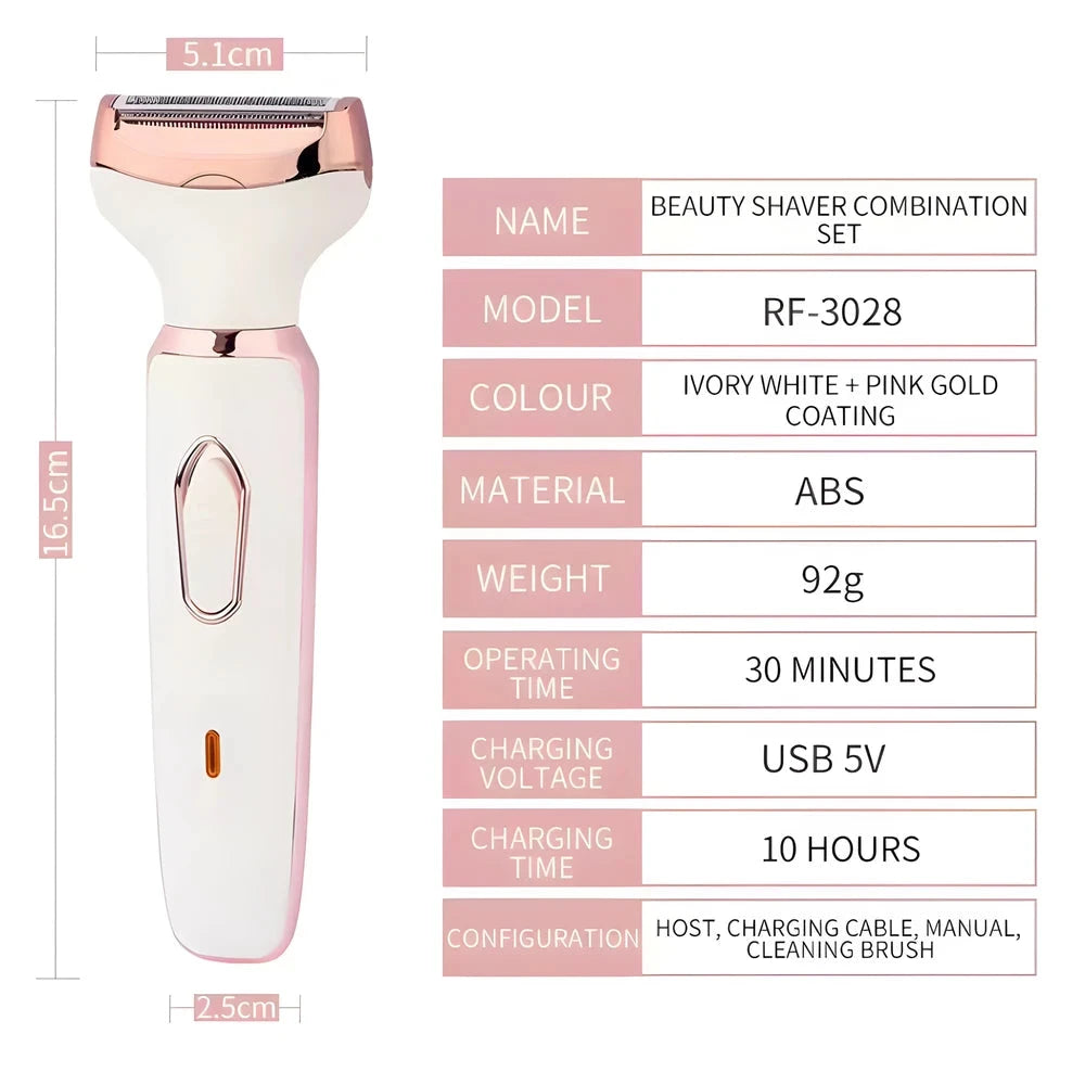 4-in-1 Women's Body Shaver