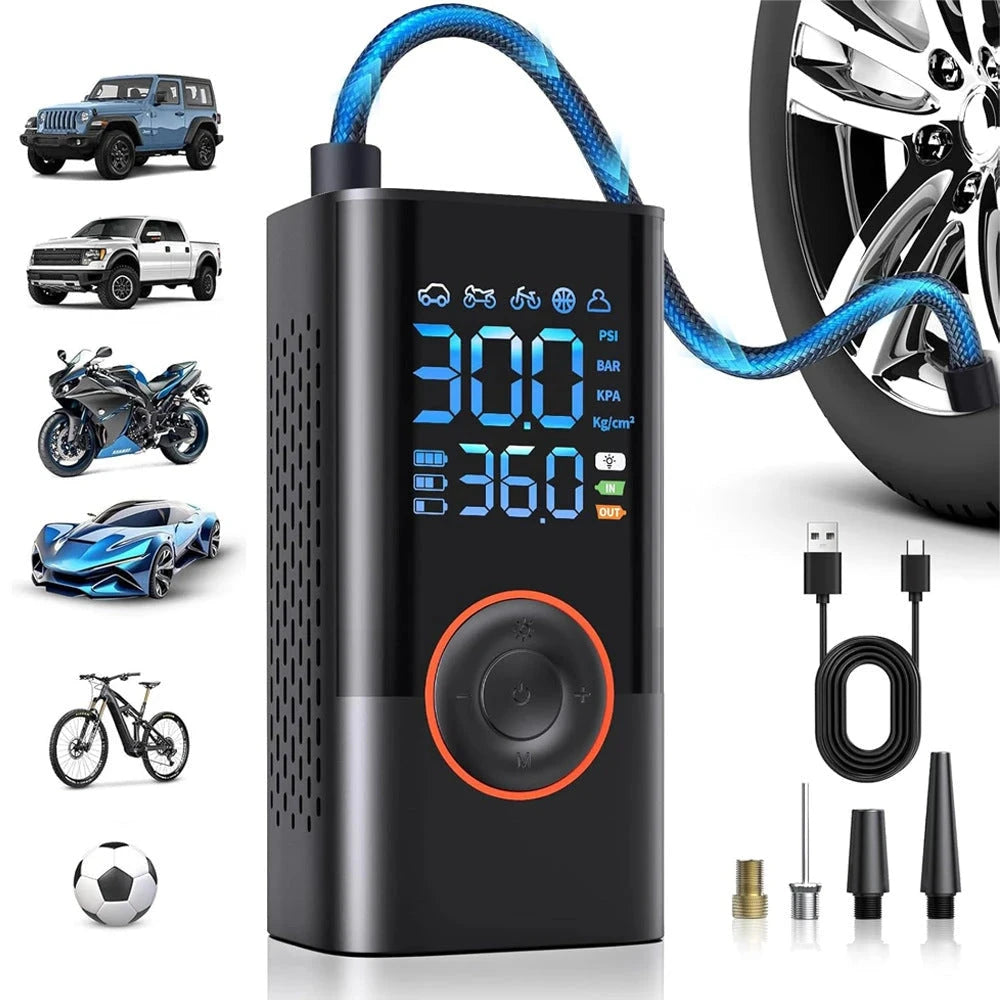 Portable Tire Air Pump