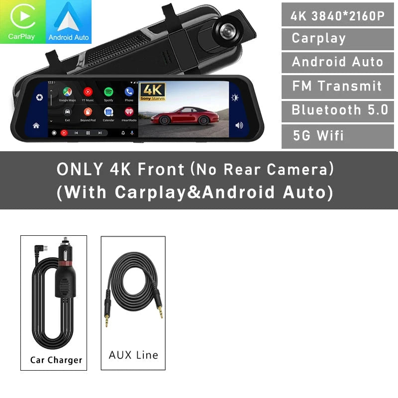 Rearview Mirror Dash Cam