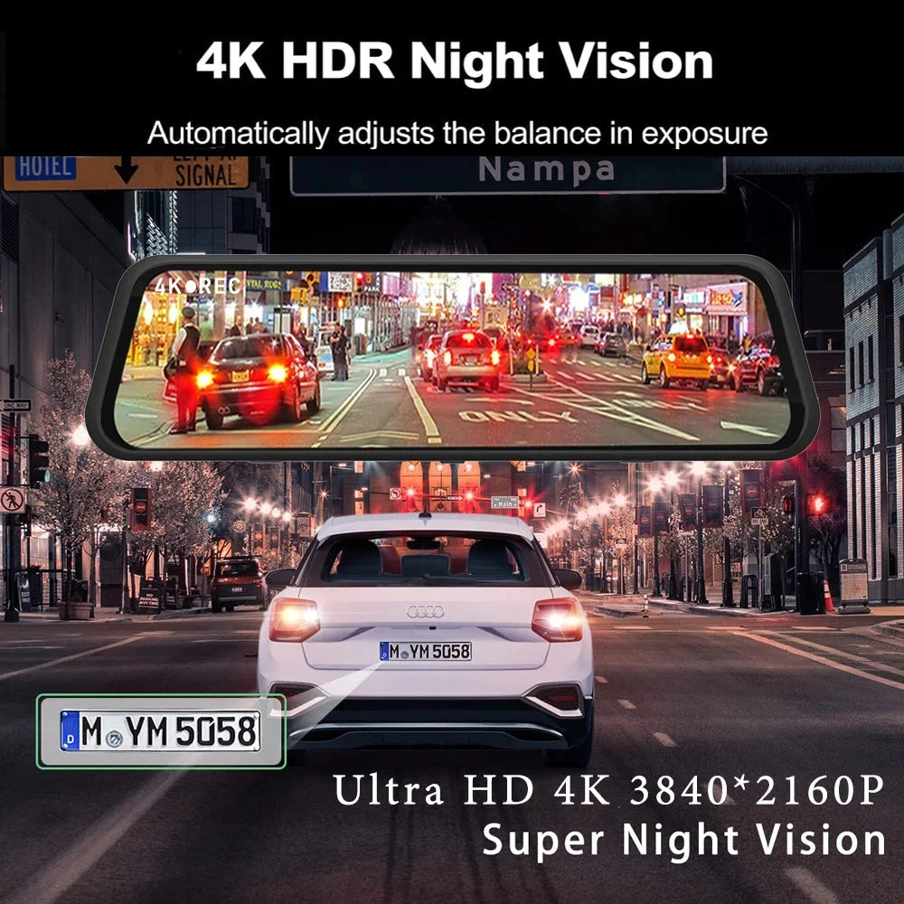 Rearview Mirror Dash Cam