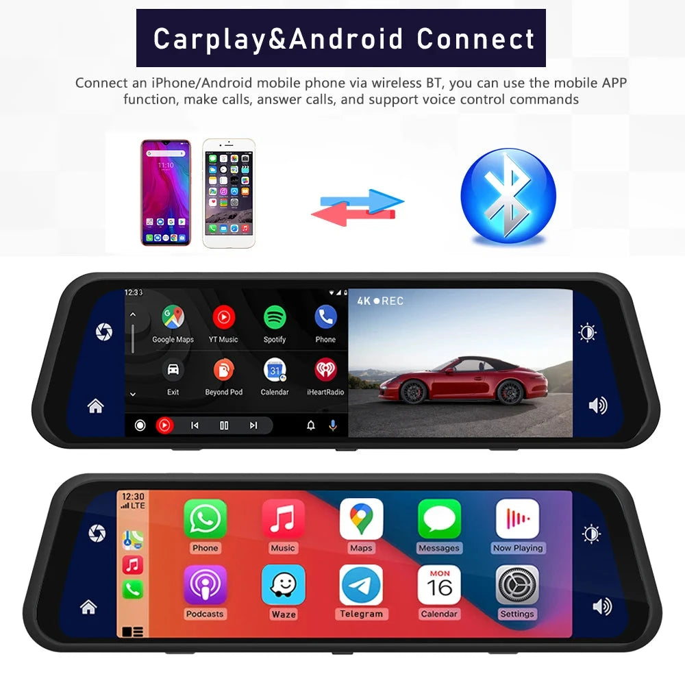 Rearview Mirror Dash Cam