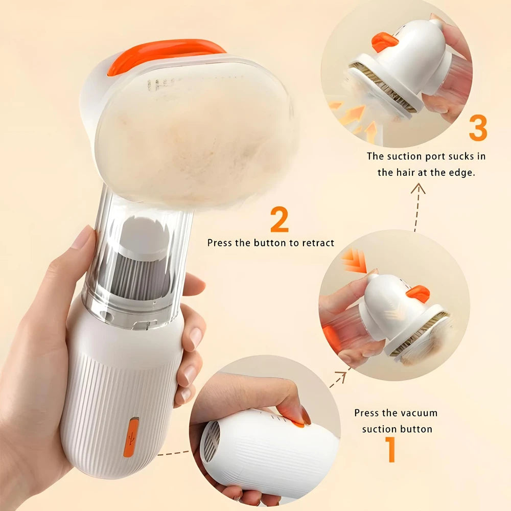 Electric Pet Hair Removal Brush