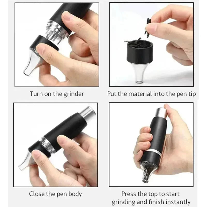 Manual Press Spice Grinder
