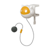 Clamp-On Bouncing Ball Cat Toy