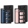 Insulated Flask and 3 Cup Gift Set