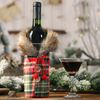 Christmas Skirt Wine Bottle Cover