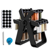 Three-Tier Rotating Spice Jar Rack
