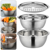 Stainless Steel Grater Bowl Set