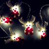 Snowman or Reindeer Christmas String Lights