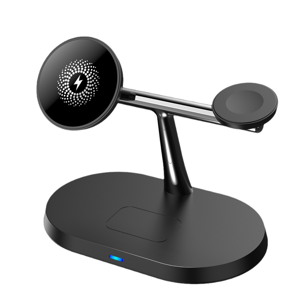 Support de charge magnétique compact pour 3 appareils
