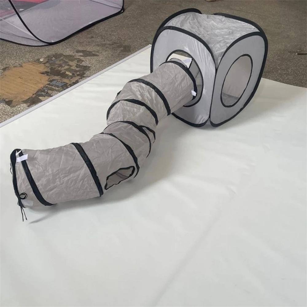 Tunnel pliable pour chat