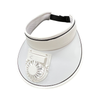 Rechargeable sun visor with fan
