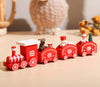 Wooden Christmas Tabletop Train