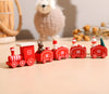 Wooden Christmas Tabletop Train