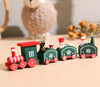 Wooden Christmas Tabletop Train