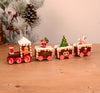 Wooden Christmas Tabletop Train
